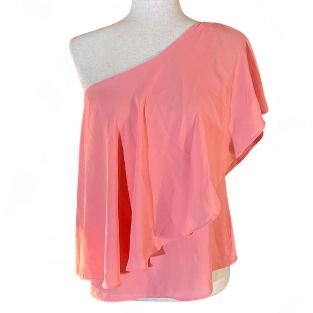 Banana Republic Pink Off Shoulder Y2K Poncho Top